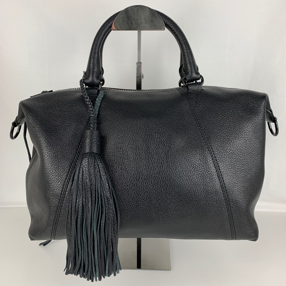 Rebecca Minkoff Handbags - New Rebecca Minkoff Isobel Black Leather Satchel